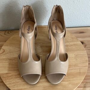 Easy Street Womens Flash Heeled Sandals